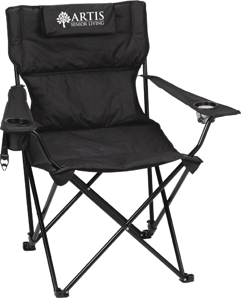 Premium Padded Foldable Outdoor Reclining Camping Chair (400lb Capacity)