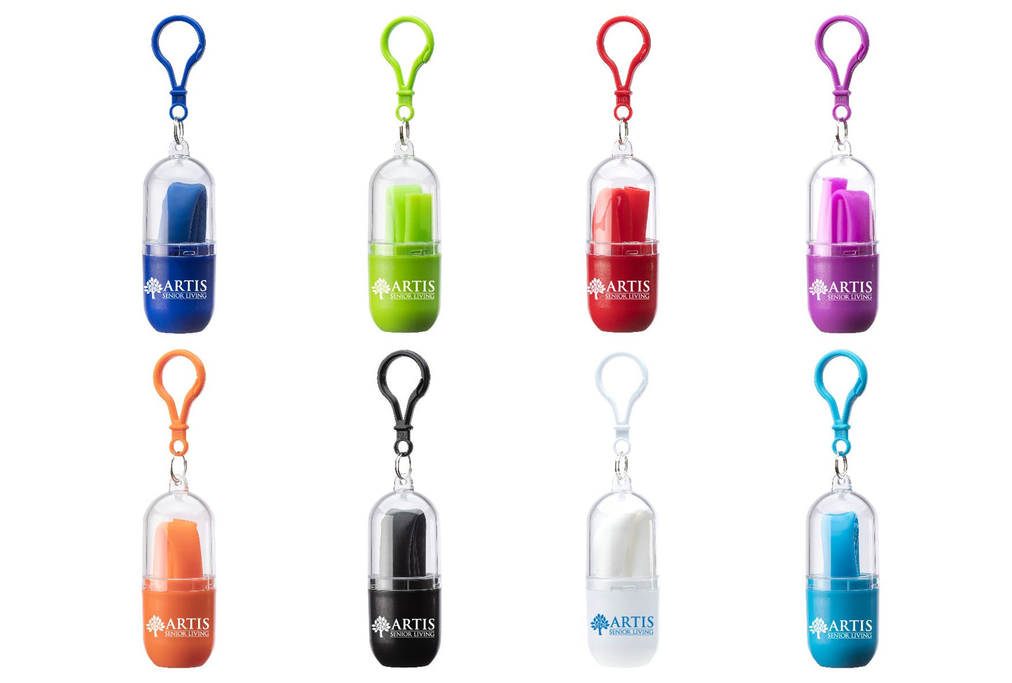 Bellini Silicone Straw in Capsule Case